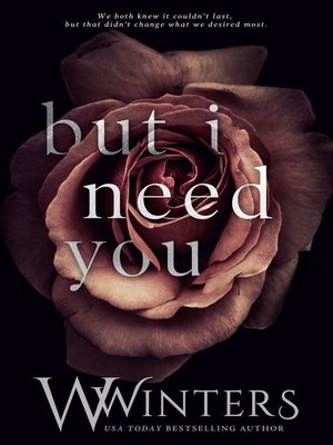 But I Need You - ebook
